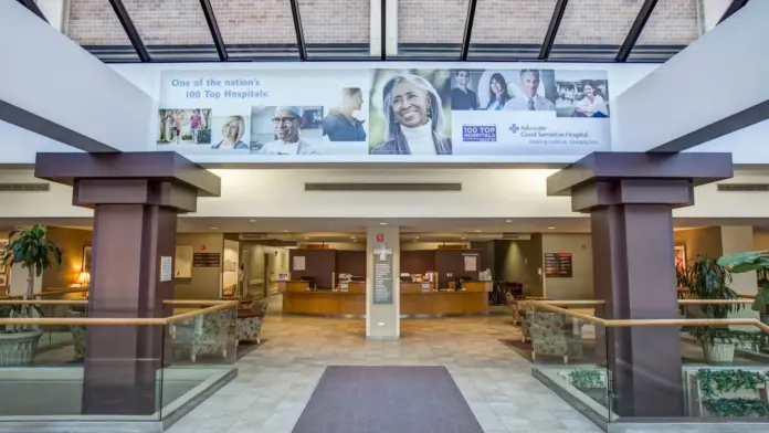 The facilities at Advocate Good Samaritan Hospital - Center of Mental Health in Downers Grove, IL 2