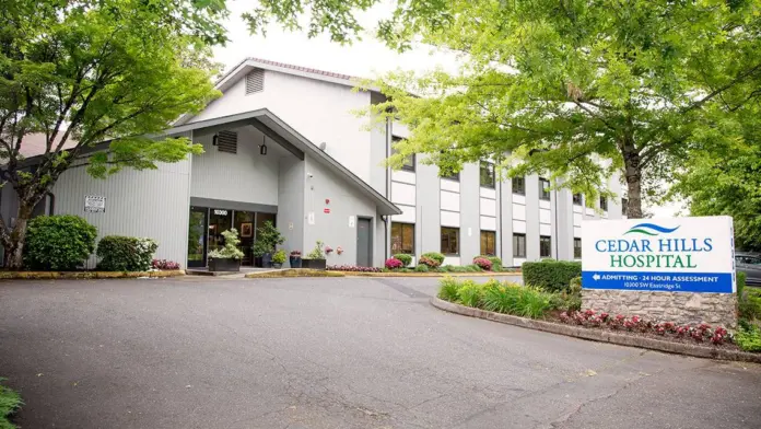 The facilities at Cedar Hills Hospital in Portland, OR 2