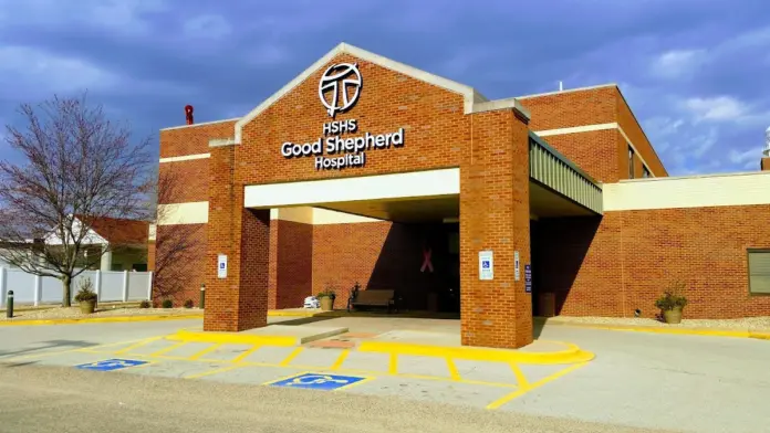 The facilities at HSHS Good Shepherd Hospital in Shelbyville, IL 1