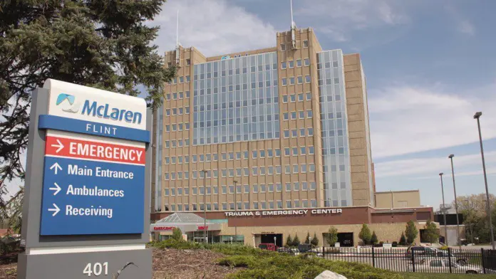 The facilities at McLaren Regional Hospital in Flint, MI 4