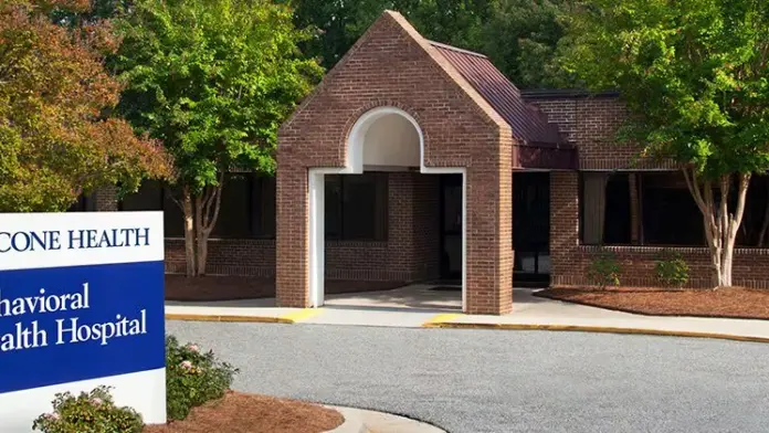 The facilities at Moses Cone Health System - Behavioral Health Hospital in Greensboro, NC 1