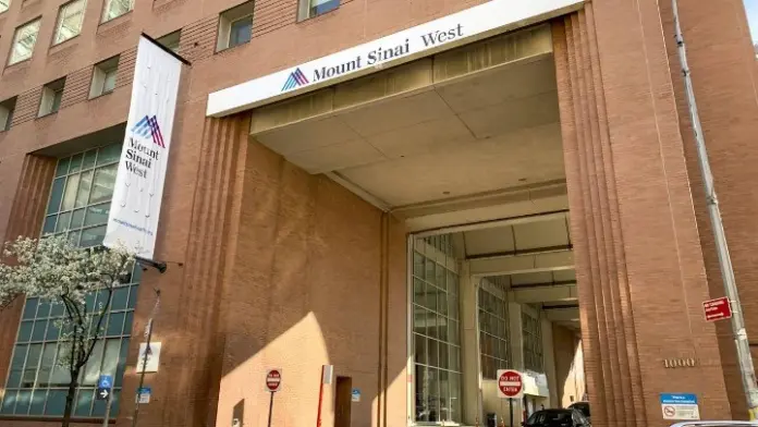 The facilities at Mount Sinai West in New York City, NY 1