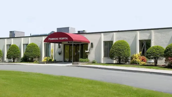 The facilities at Pembroke Hospital in Pembroke, MA 1