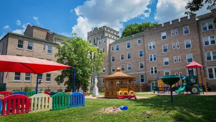 The facilities at Queen of Peace Center at Cathedral in Saint Louis, MO 3