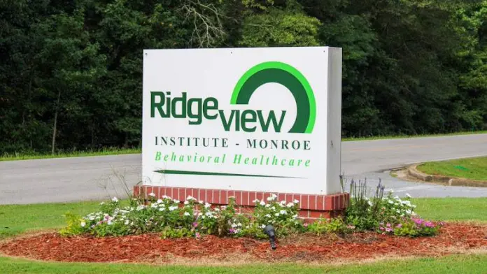 The facilities at Ridgeview Institute in Monroe, GA 3