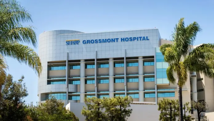 The facilities at Sharp Grossmont Hospital in La Mesa, CA 3